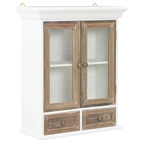 Armadio muro marrone bianco - muro,