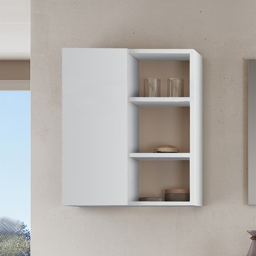 Pensile bagno sospeso multiuso - pensile,